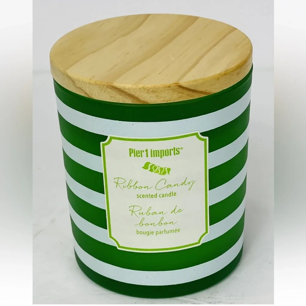 Pier 1 Imports Candle Ribbon Candle Scented 6.7oz